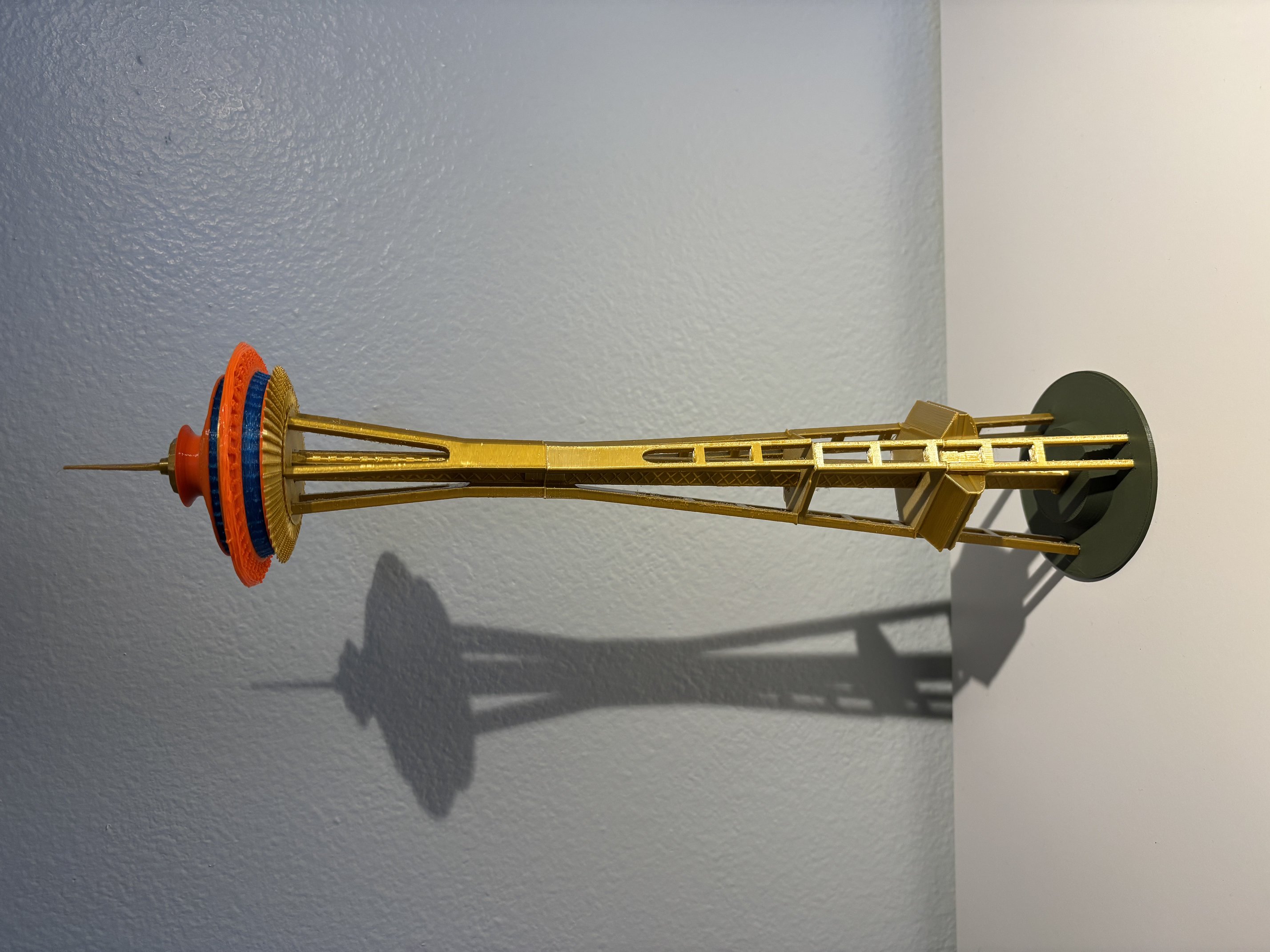 Space needle replica